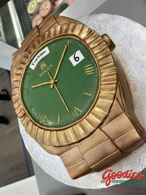 Rolex Watch Custom Birthday Cake Goodies Bakeshop